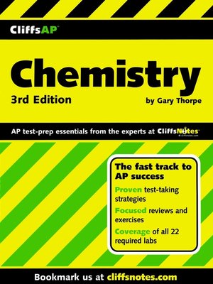 cover image of CliffsAP<sup>TM</sup> Chemistry